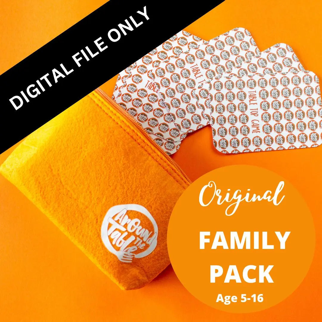 DIGITAL FILE ONLY Original Dinner Conversations ~ Ages 5-16 Around The Table